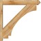 Ekena Millwork Imperial Rough Sawn Arts and Crafts Outlooker, Western Red Cedar, 6"W x 36"D x 36"H OUT06X36X36IMP03RWR - alternate 3